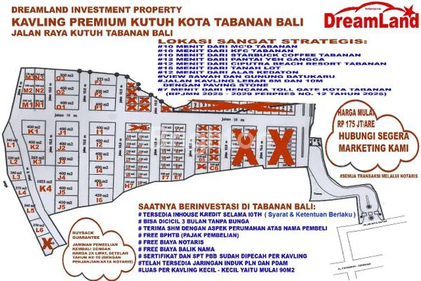 image TANAH KAPLING KUTUH TABANAN 40 MENIT CANGGU (6)