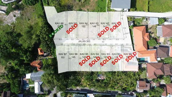 TANAH KAVLING COCOK UNTUK RUMAH DAN VILLA LINGKUNGAN TENANG DAN NYAMAN DIAREA PERERENAN