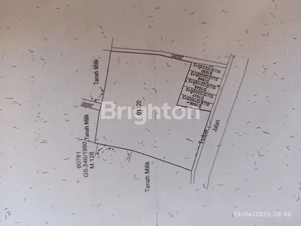 TANAH KOMERSIL STRATEGIS JL RAYA TULIKUP GIANYAR