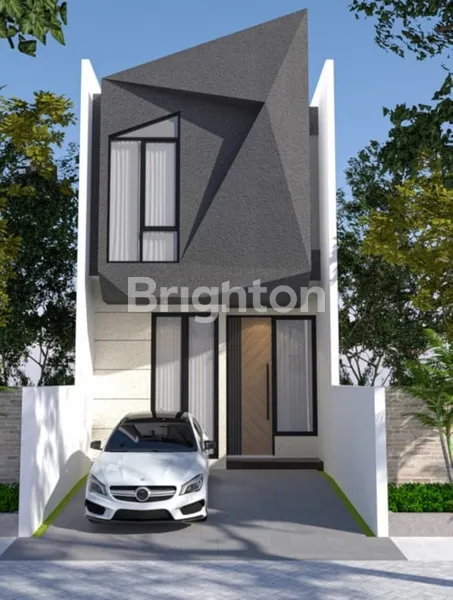 image RUMAH MODERN FASAD UNIK AREA MULYOSARI HARGA 1M-AN BISA KPR (1)