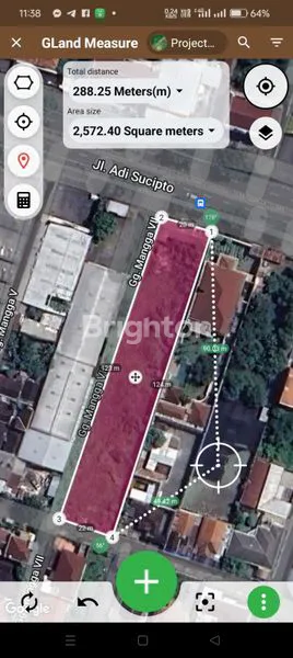 TANAH AREA DEKAT FAJAR INDAH DEPAN RS JIH