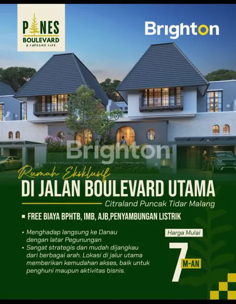 image RUMAH CLUSTER PINE BOULEVARD TYPE CARMINE DI CITRALAND PUNCAK TIDAR (1)