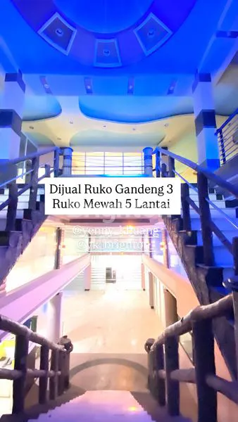 image TURUN HARGA DARI 9 M JADI 8.5 M   DI JUAL RUKOGANDENG3 (5 TINGKAT)  RUKO MEWAH RUKO BISNIS FULL FURNISHED (2)