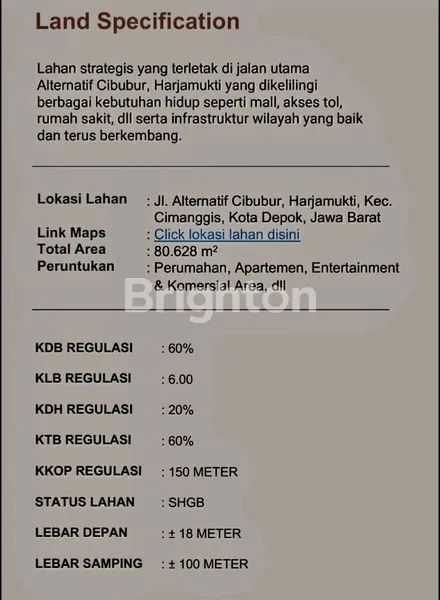 image TANAH DI TRANSYOGI CIBUBUR  (5)