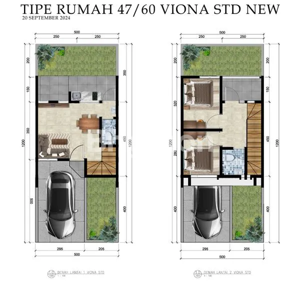 image RUMAH BARU 2 LANTAI CLUSTER VIONA KARAWACI DEKAT UPH & TOL (1)