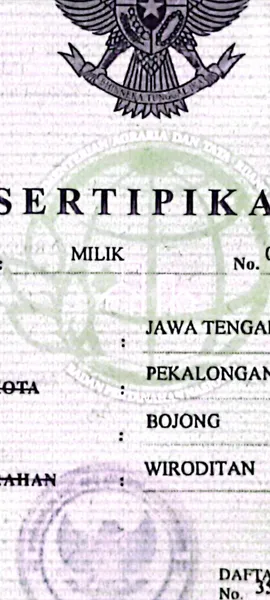 image PEKALONGAN TANAH TEBU 1623 SHM DIJUAL  (2)