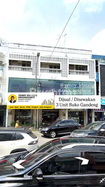 image DIJUAL / DISEWAKAN RUKO 3 UNIT GANDENG SIAP PAKAI INTI KOTA MEDAN JALAN PEMUDA, MEDAN MAIMUN (7)