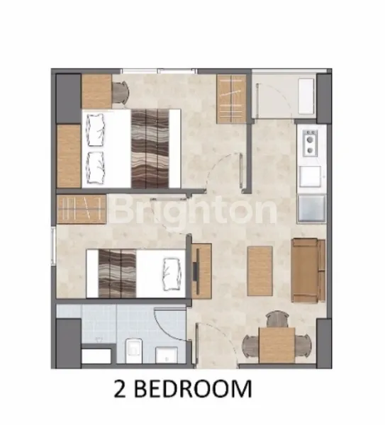 image APARTEMEN BARU 2 BEDROOM, FURNISHED, POOL & CITY VIEW DI CITRALAND VITTORIO SURABAYA, SUPERBLOK PERTAMA & TERBESAR DI WIYUNG, LOKASI STRATEGIS DI JALAN UTAMA SELEBAR 40 METER, FASILITAS LENGKAP ( APARTMENT, OFFICE TOWER, HOTEL, SOHO, AND LIFESTYLE MALL FE (8)