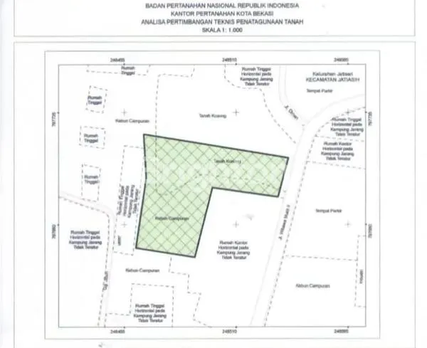 image TANAH DARAT LOKASI STRATEGIS DI PINGGIR JALAN WIBAWA MUKTI JATISARI, JATIASIH, BEKASI (3)