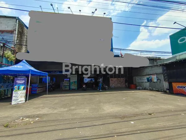 INVESTASI RUKO 2 LANTAI JALAN RAYA BOGOR, LAHAN PARKIR LUAS