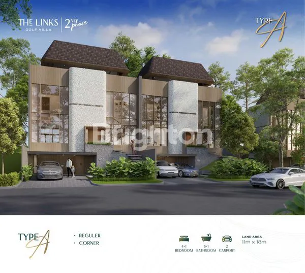 PRIVASI DAN PRESTISE DI PECATU BALI - VILLA MEWAH DITENGAH LAPANGAN GOLF