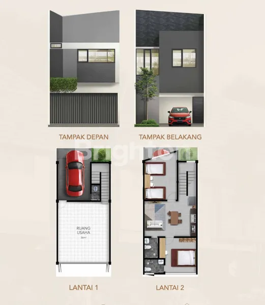 image RUKO TOWN HOUSE DENGAN 2 AKSES (1)