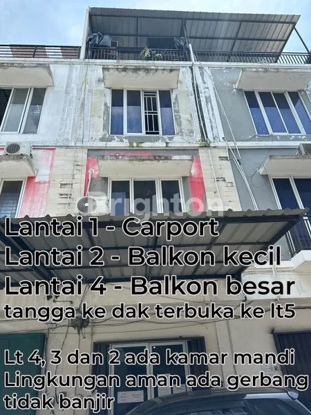 image RUKO 4.5 LANTAI PLUS BALKON DI ATAS PETA BARAT CENGKARENG (8)