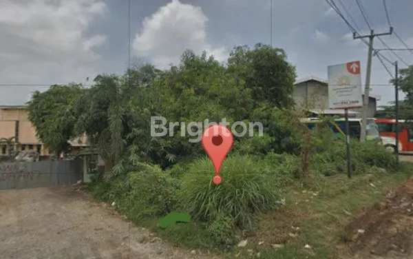 DIJUAL/DISEWAKAN : TANAH PREMIUM 630 M² PINGGIR JALAN LINGKAR LUAR TANJUNGPURA, KARAWANG TIMUR