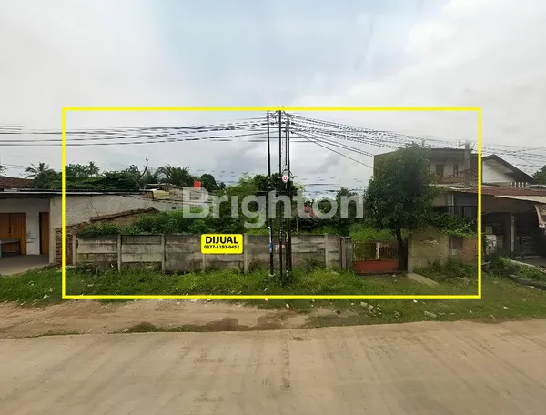 TANAH 691 M2 PINGGIR JALAN RAYA BYPASS SOEKARNO HATTA