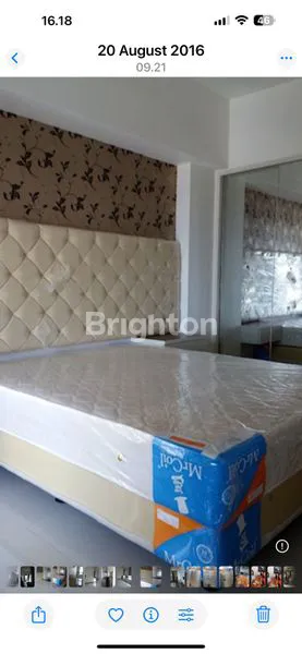 image APARTEMEN ORCHARD PAKUWON MALL, 1KT SEMI FURNISH, LOKASI PREMIUM (4)