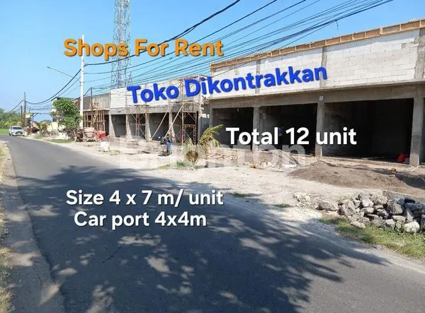 SHOPS FOR RENT (TOKO DIKONTRAKKAN ) DEKAT PANTAI KEDUNGU , PANTAI YEH GANGGA