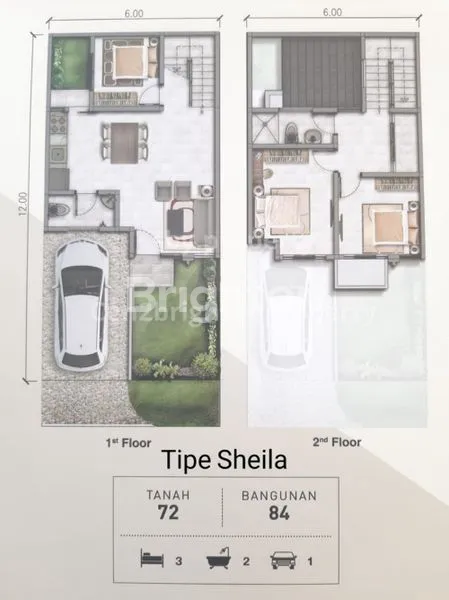 image RUMAH NEW CUSTOM UNIT DI GRAND PAKUWON  CLUSTER ADELAIDE, TIPE SHEILA (2)