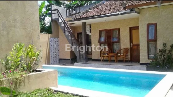 RUMAH VILLA 2 BR VIEW RICE FIELD UBUD