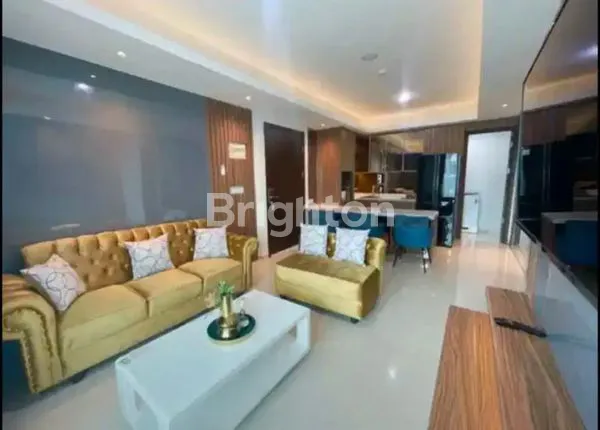 APARTEMEN 3 KAMAR BORNEO BAY SEA & CITY VIEW FULLY FURNISHED CANTIK