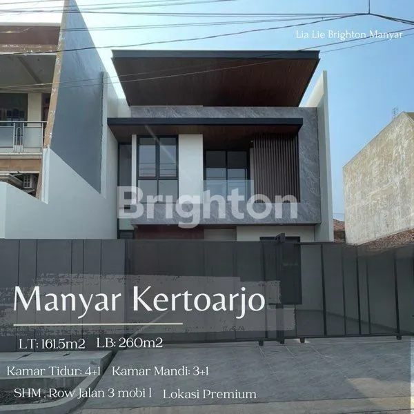 image RUMAH MANYAR KERTOARJO NEW GRESS LOKASI PREMIUM (6)