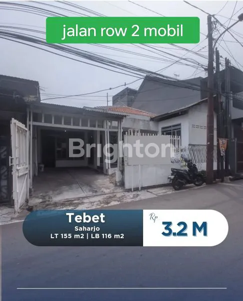 image RUMAH 2 LANTAI STRATEGIS DI TEBET BARAT - 5KT DEKAT MALL KASABLANKA (1)