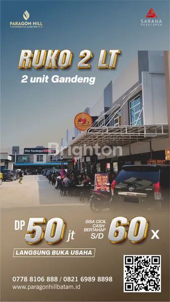 image RUKO 2 UNIT PARAGON HILL DIJUAL  ( PROMO.STOK T BATAS) (1)