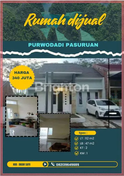 image RUMAH DIJUAL MURAH LOKASI PURWODADI PASURUAN. (1)