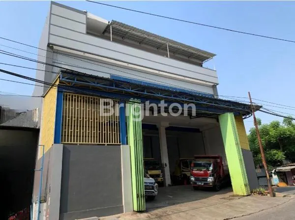 DIJUAL GUDANG 2 LANTAI + KANTOR, KAPUK PETERNAKAN, JAKARTA UTARA, 436 M², AKSES KONTAINER – JUAL 11M / SEWA 600JT