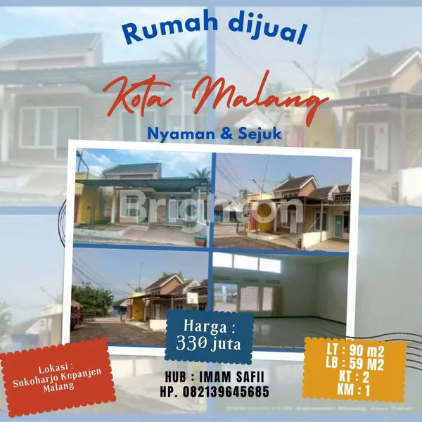 image RUMAH DIJUAL MURAH LOKASI KEPANJEN MALANG (1)