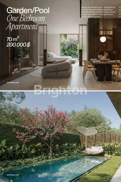 image APARTEMEN MEWAH 1BR DENGAN POOL VIEW DI LIMA BEACH PERERENAN (1)