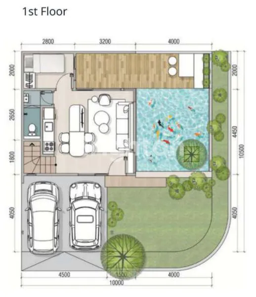 image DIJUAL READY RUMAH MODERN MINIMALIS 2 LANTAI AMEGA WESTPARC MENGANTI GRESIK (3)