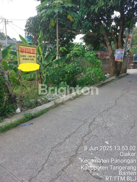 image TANAH PINGGIR JALAN DI CIAKAR, TANGERANG (1)