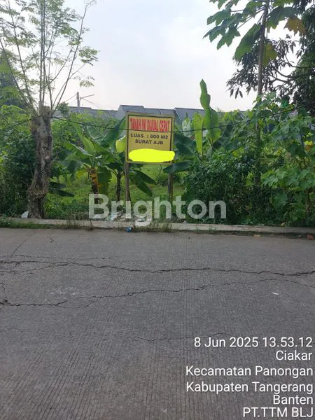 image TANAH PINGGIR JALAN DI CIAKAR, TANGERANG (2)