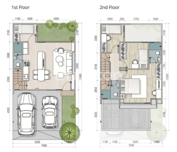 image DIJUAL READY RUMAH MINIMALIS MODERN 2 LANTAI AMEGA WESTPARC MENGANTI GRESIK (4)