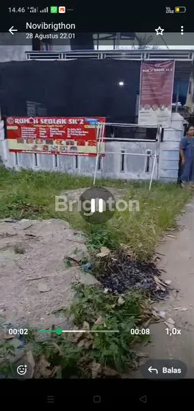 image TANAH  KAVLINGAN STRATEGIS 200M² DI NAMO  RAMBE, SIAP BANGUN HARGA 130.000.000 (3)