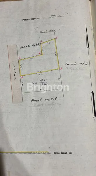image JUAL TANAH BONUS RUKO (2LT) LUAS 5ARE-PADANGSAMBIAN KLOD (1)