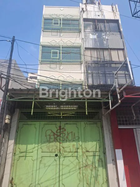 RUKO STRATEGIS DI JEMBATAN DUA, JAKARTA BARAT, 5 LANTAI, HGB