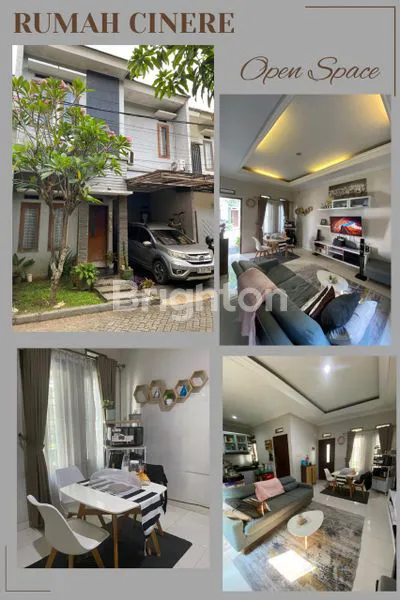image RUMAH MINIMALIS 2 LANTAI DEKAT CINERE MALL DAN DEKAT PINTU TOL BRIGIF  (1)