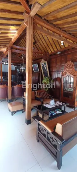 JUAL CEPAT RUMAH ADAT JOGLO JOGJA COCOK BUAT VILLA