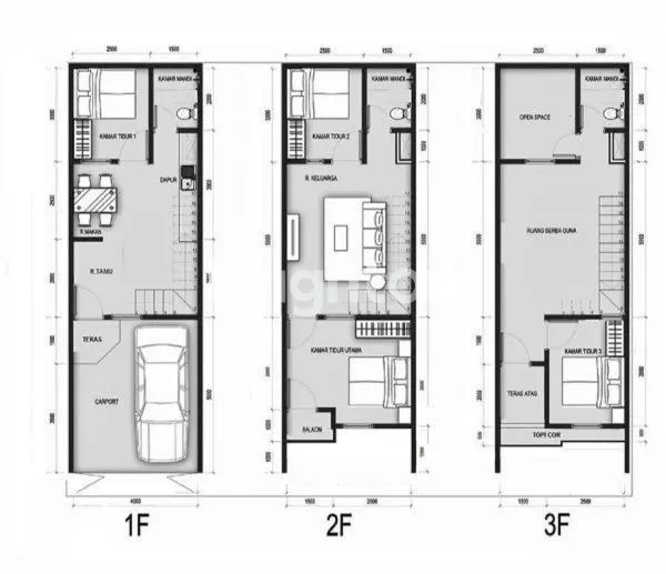 image JUAL RUMAH 3LT DI TANJUNG DUREN JAKARTA BARAT (5)