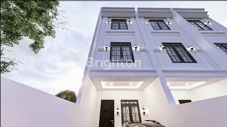 image RUMAH BARU 3 LANTAI CARPORT 2 MOBIL ROW 2 MOBIL DALAM KOMPLEK PERUMAHAN DI TANJUNG DUREN (3)