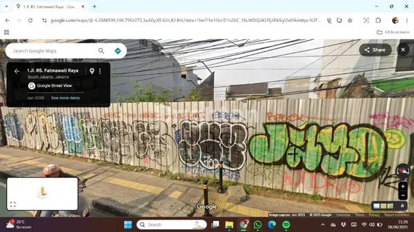 image LAHAN SEWA KOMERSIAL DI AREA HIGH TRAFFIC DAN PUSAT AKTIVITAS CILANDAK JAKARTA SELATAN. HANYA 2 MENIT BERKENDARA KE RS FATMAWATI, 10 MENIT BERJALAN KE MRT FATMAWATI. (2)