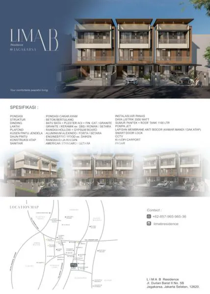 image RUMAH MODERN MEWAH JAKSEL BEBAS BANJIR LINGKUNGAN ASRI (4)