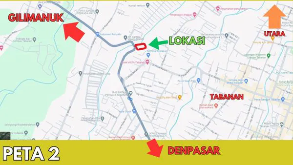 image TANAH PREMIUN DI JALAN BY PASS TABANAN  (5)