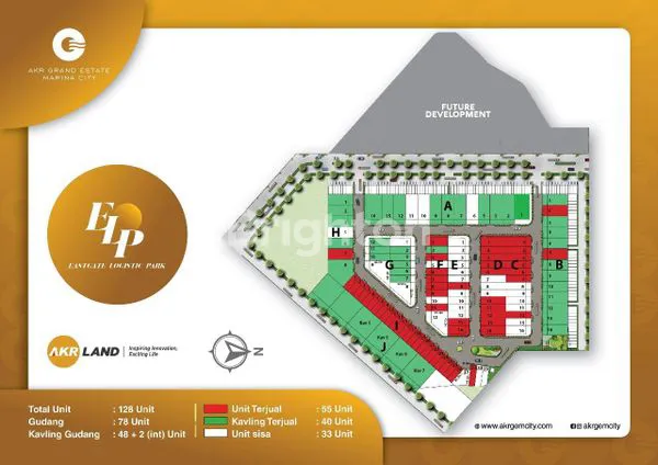 image KAVLING GUDANG SIAP BANGUN DI AKR EASTGATE LOGIATIC PARK, DEKAT PELABUHAN JIIPE, ADA 3 UNIT JEJER CUMA 5.5JT/M² (1)