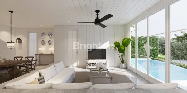 image VILLA BRAND NEW MEDITERANNEAN 3 BED ROOM BUMBAK UMALAS  BALI (6)