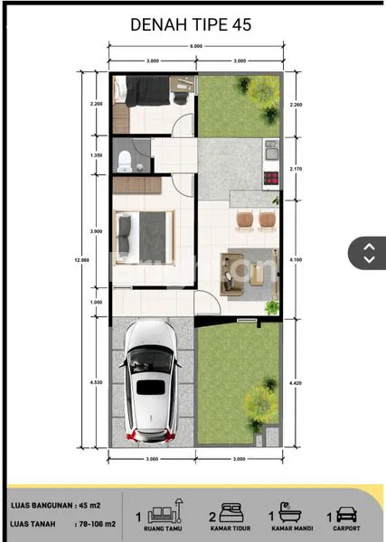 image RUMAH BARU STRATEGIS DEKAT TOL DI MUTIARA BOGOR RAYA (2)