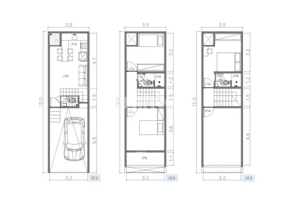 image RUMAH TANJUNG DUREN BANGUNAN BARU HANYA 2 UNIT SAJA JAKARTA BARAT (3)