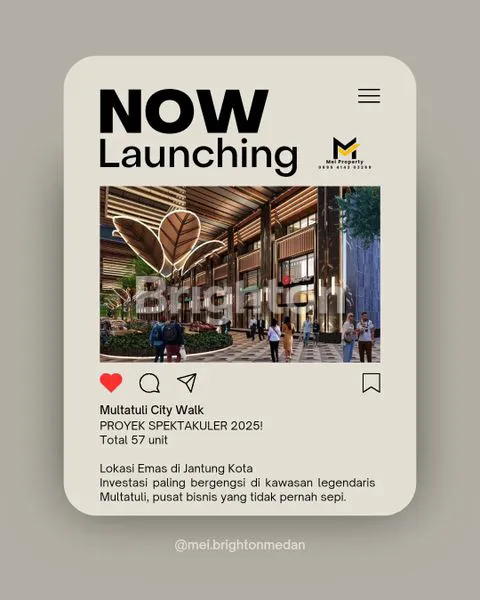 image NOW LAUCHING MULTATULI CITY WALK RUKO PREMIUM LEBAR 8 M SIAP HUNI + LIFT  (2)